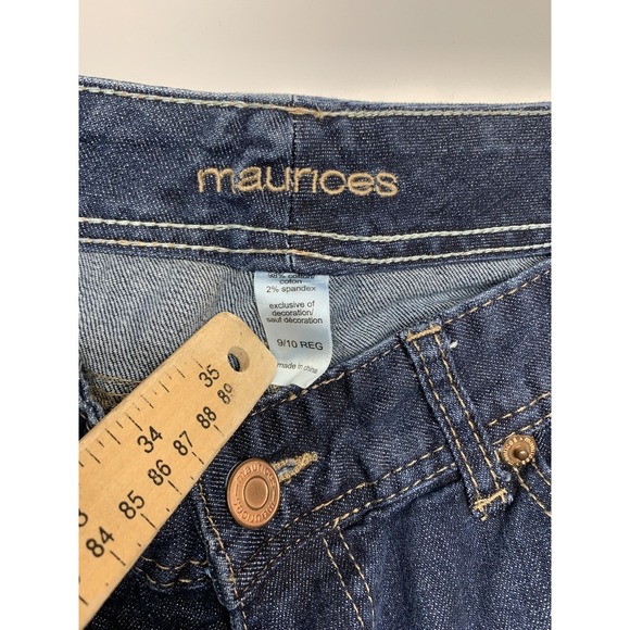 Maurices Jeans Women 9/10 Reg Bootcut Blue Denim Cotton Blend 5-pocket‎ RN51783 - Picture 5 of 10